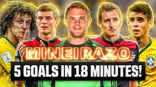 The World Cup 7-1 Mineirazo Disaster that Destroyed Brazil in 29 Minutes! ⚽💔🏆