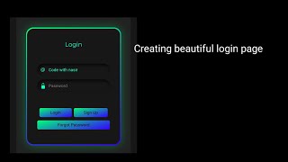 Creating beautiful login page 😊 screenshot 3