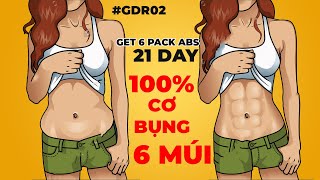 [ #GDR02 ] 21 Ngày Có Cơ Bụng 6 Múi (Đảm Bảo 100% Thành Công ) - Đốt Cháy Giảm Mỡ Bụng Nhanh Tại Nhà screenshot 4