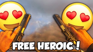 NEW FREE HEROIC 1911 "TOTALIZE II" PISTOL! - COD WW2
