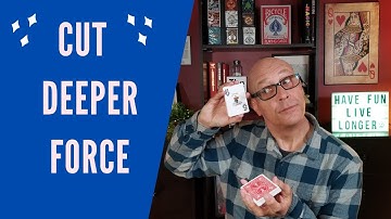 Cut Deeper Card Force Tutorial | Best Card Force Revealed | Easy Mentalism Card Trick