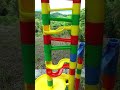 Marble Run ASMR ☆ 84 Colorful Slope green Roll 1☆2026-5/14#marblerun #marblesrace #マーブルラン