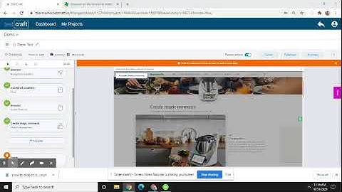 TestCraft: Software Automation tools - Learn how to automate website on Test Craft
