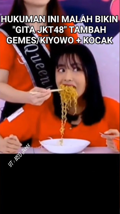 Jkt48 gita gak cuma kiyowo tapi kocak dan segemas itu 🤩 #jkt48 #gitajkt48 #zeejkt48 #freyajkt48 #bts