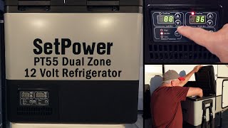 SetPower PT55 Dual Zone 12 Volt Refrigerator