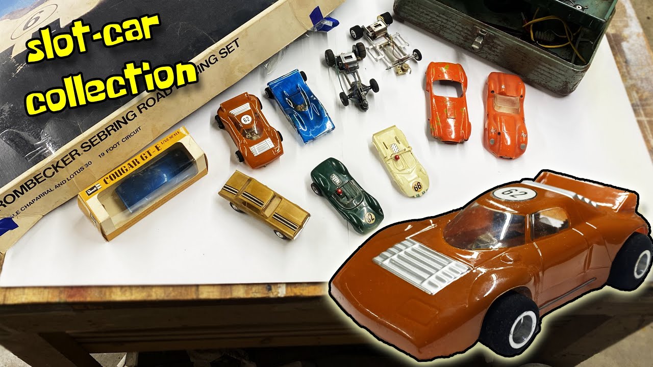 Snot Car Collection A Walkthrough of my Vintage Slot Car Collection. - YouTube