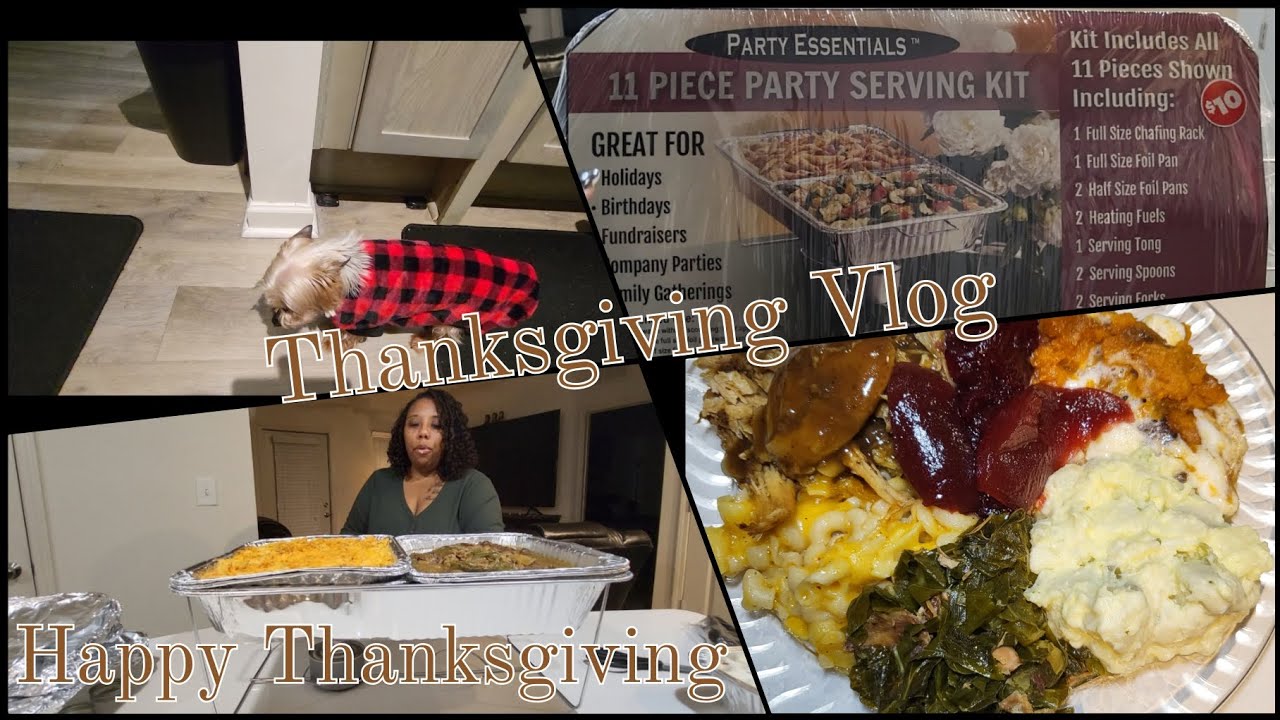 Видеоблог ко Дню благодарения: сервировка и еда на ужин ко Дню благодарения, набор для сервировки...