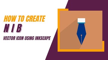 Inkscape for Beginners | Vector NIB | Inkscape | #Icons #Vector #BrushandBreeze