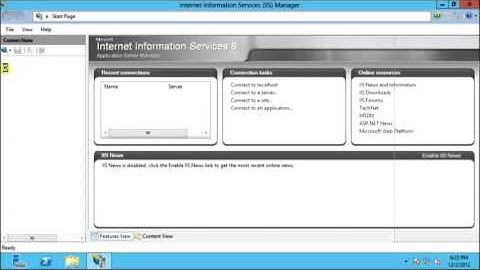 How to install and configure asp.net website on IIS 8 in windows server 2012