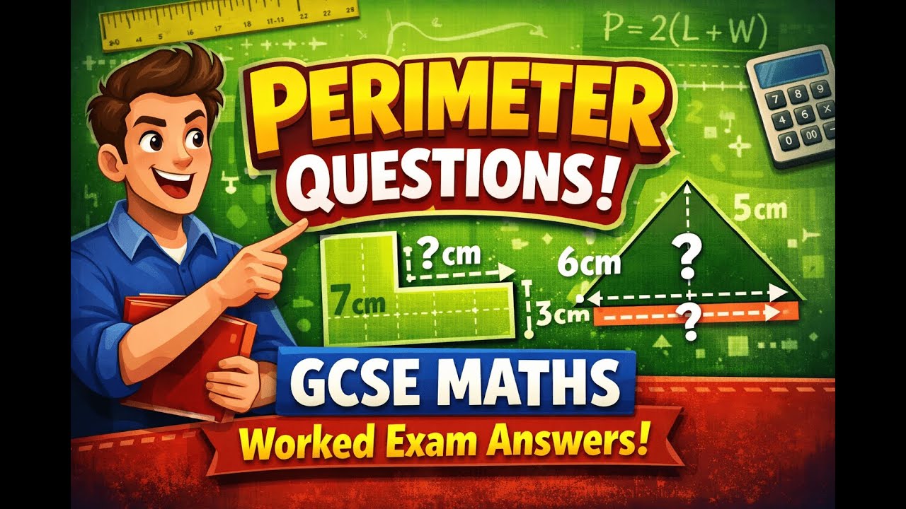 Perimeter Questions | GCSE Maths (Worked Exam Answers)