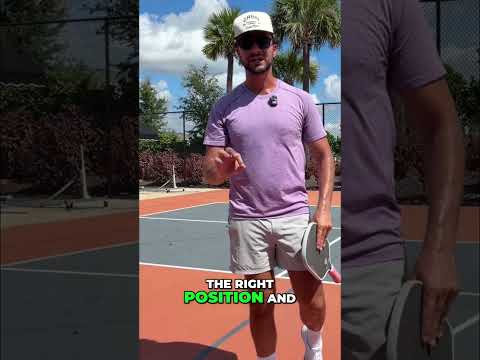 Low eyes win points! #pickleball #pickleballtips