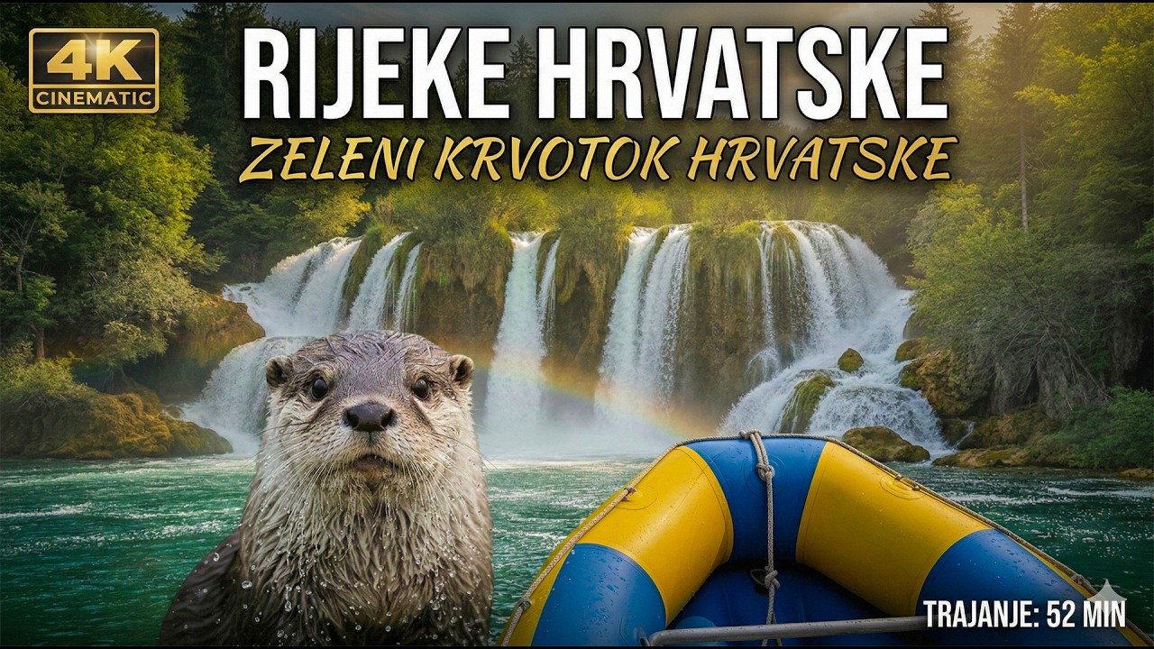 RIJEKE HRVATSKE: Zeleni krvotok Hrvatske | Dokumentarni film 4k remastered