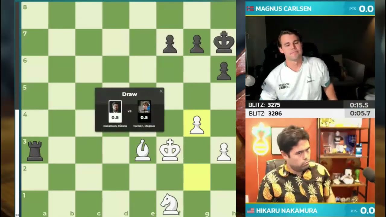 Hikaru NAKAMURA v. Magnus CARLSEN / FINAL / Speed Chess Championship 2023 -  chesscompt on Twitch