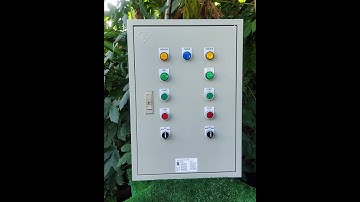 Booster Pump ตู้ควบคุมปั๊มน้ำ 2ตัวสลับการทำงานด้วยไทร์เมอร์ ทำงานผ่าน Pressure Switch 2ตัว