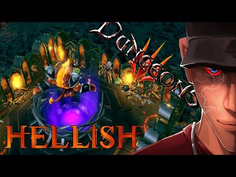 Dungeons 3 Mission 8 Hellish PRICE OF HELL HELLHOLE Recipes | Let's play Dungeons 3 Gameplay