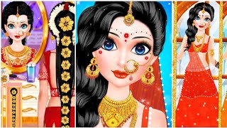 Indian Doll weeding Salon| Radha Weeding Makeup game @FavoriteGames-rn5zm