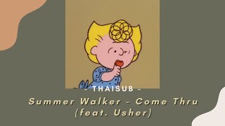THAISUB | Summer Walker - Come Thru (feat. Usher) | แปลไทย