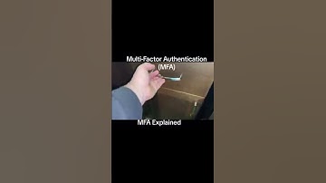 multi-factor authentication explained #mfa #security #technology