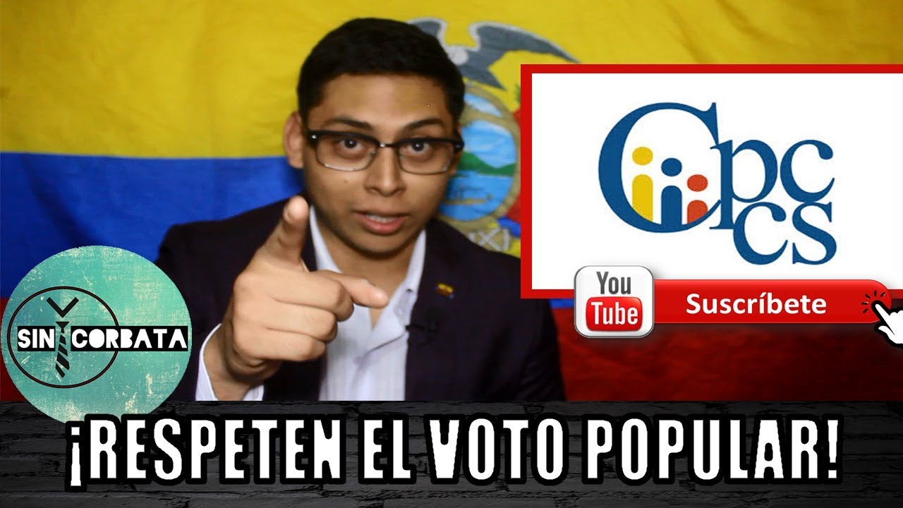 RESPETEN EL VOTO POPULAR - SIN CORBATA 