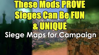 These Custom Maps PROVE That Sieges CAN Be Fun - Total War Warhammer 3 - Mod Review