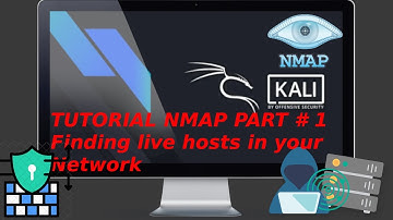 TUTORIAL NMAP PART #1Finding live hosts in your Network Kali Linux