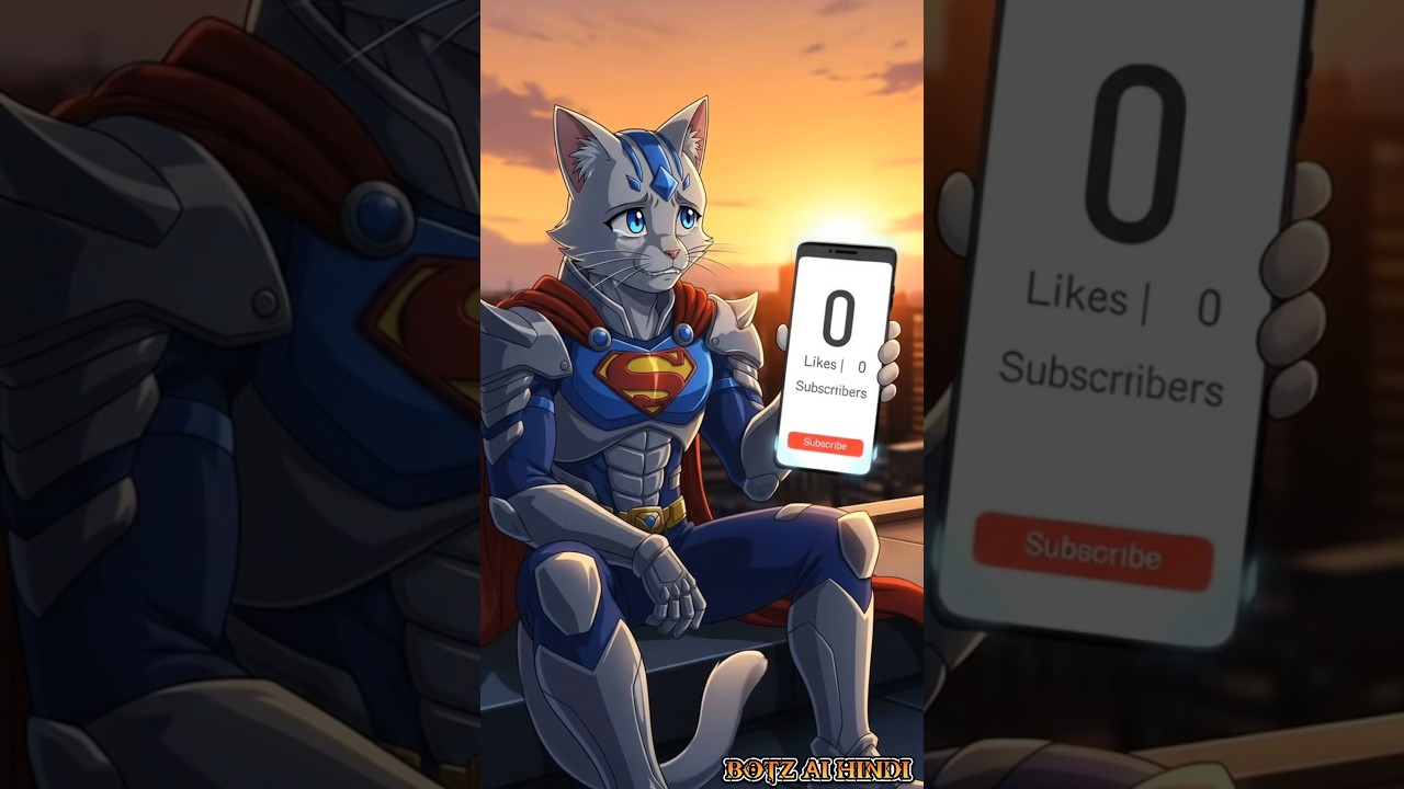 "Super Cat: एक लाइक की कीमत"#shorts #panda #ViralCartoon