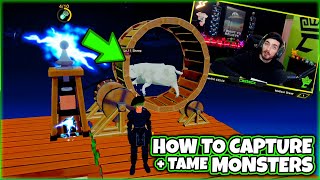How to Capture   Tame Monsters in Craftopia / How to use Monsters to Generate Power |Craftopia Guide