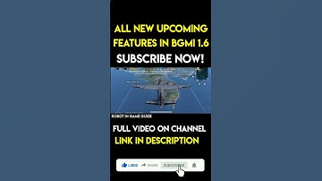 Pubg/Bgmi All New Upcoming Features Of Next 1.6 Update #Shorts #BgmiShorts #BgmiInfo