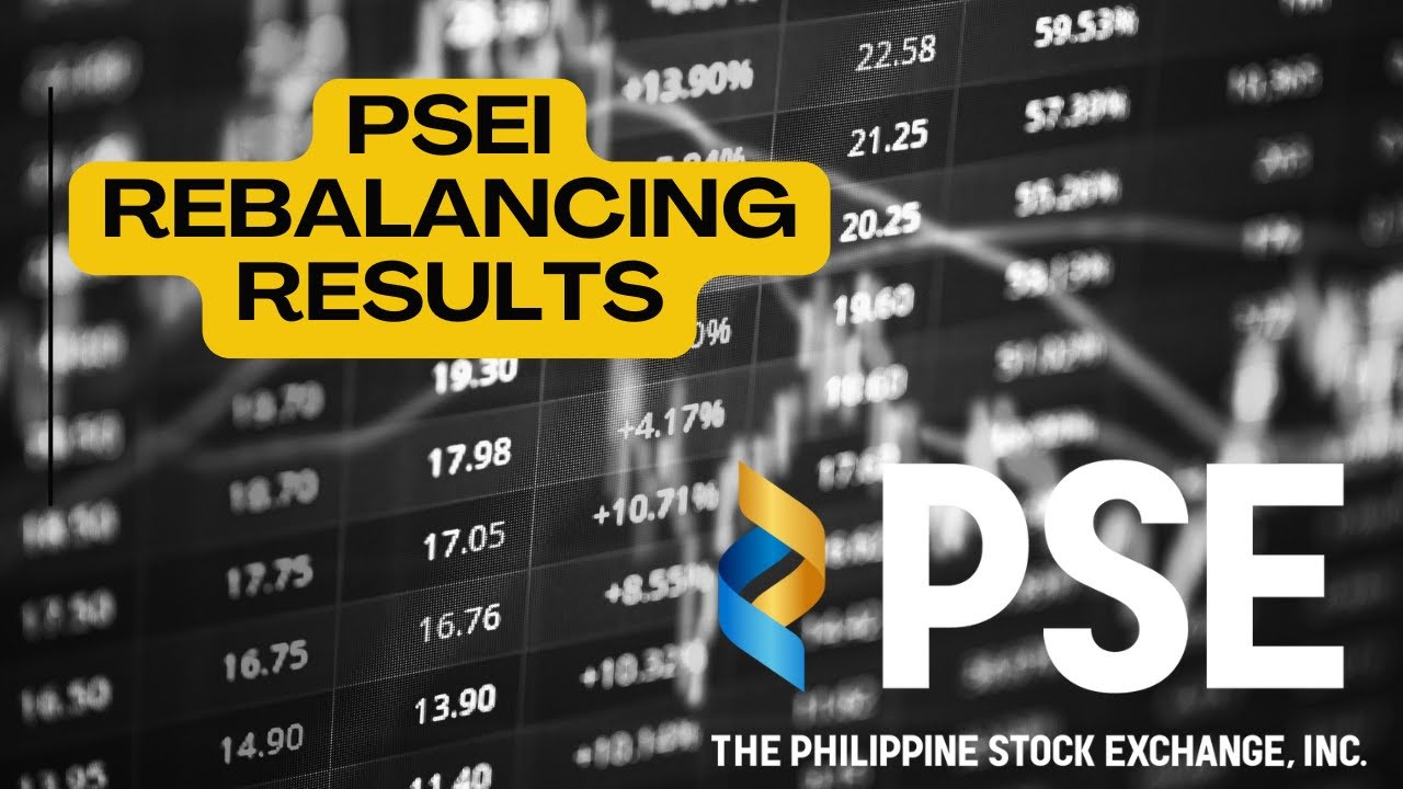 PSEi Rebalancing Results - YouTube