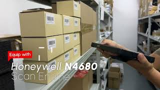 Rayoungtek N80 Rugged Windows Tablet with Barcode Scanner and NFC Reader 4G Wifi Mobile Computer