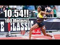 Elaine Thompson-Herah DESTROYS Field In Historic 100 Meter Dash! || 2021 Prefontaine Classic