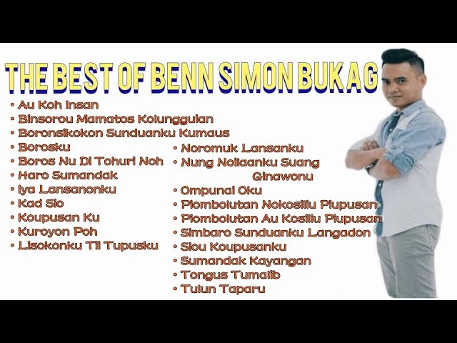The Best of Benn Simon | Sabahan Songs | Kotobian Tadau Kaamatan 2023 class=