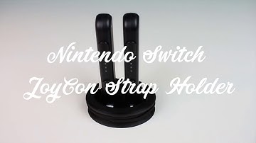 3D printed Nintendo Switch Joy-Con strap holder - 3D printing, fusion 360 -