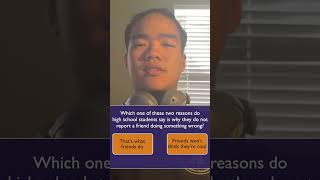 Would You Report Your Friends?