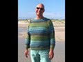 XXL jumper "Happy Ringlets" 7/8 length sleeves - #strickstranddesign #knittingpattern #lgbtqplus