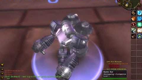 The World Of Warcraft Battle-Bot Pet