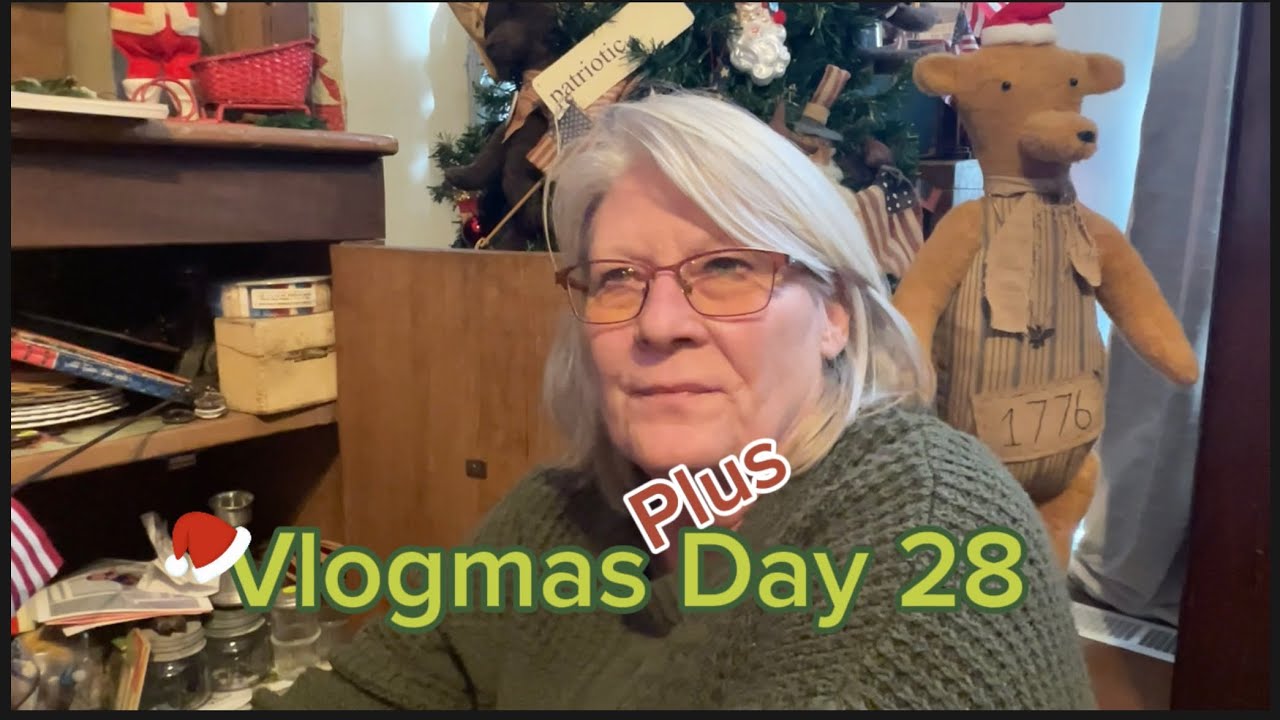 Влогмас, день 28 / Готовимся к зимнему декору