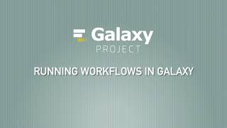Running workflows in Galaxy from the Workflow Hub