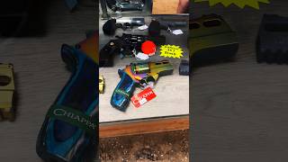 Big Revolvers like Colt Python 357 Or Desert Eagle 50 AE ?? #Guntuber #Shorts Chiappa Rhino 🔥