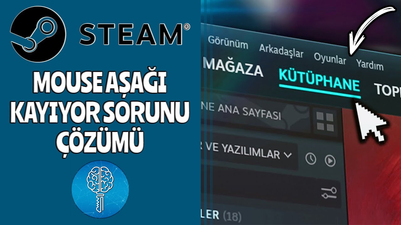 Steam Mouse Aşağı Kayıyor Sorunu Çözümü / Steam Ekran Kayması
