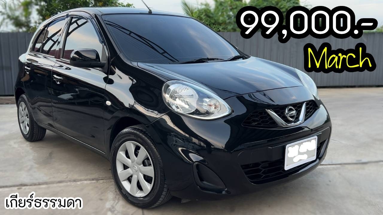 [ขายแล้ว][Full Story EP.80] Nissan March MNC 1.2 E MT ปี 2014 ราคา 99,000.- บาท REMAKE