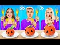 Big, Medium and Small Food Challenge! Fast, Medium or Slow Eating Giant VS Tiny Food by RATATA BOOM