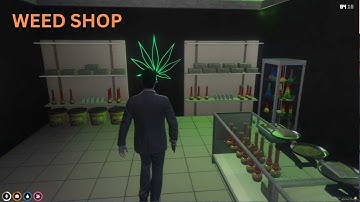 Advance Fivem Weed Shop MLO Qbcore | Tebex Store