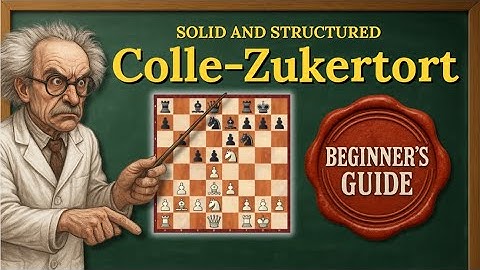 Crush with the Colle-Zukertort: The opening every beginner needs