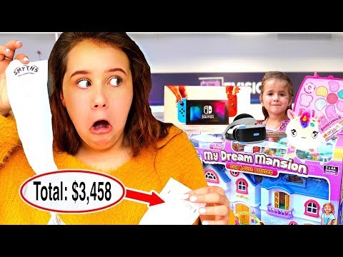 Anything My Little Sister Can Carry, I'll Buy It Challenge By Ruby Rube And Bonnie