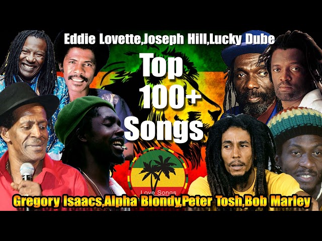 Gregory Isaacs,Alpha Blondy,Peter Tosh,Bob Marley,Eddie Lovette,Joseph Hill,Lucky Dube - 1000+ Songs class=