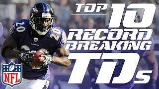 top 10 record breaking tds in nfl history nfl highlights