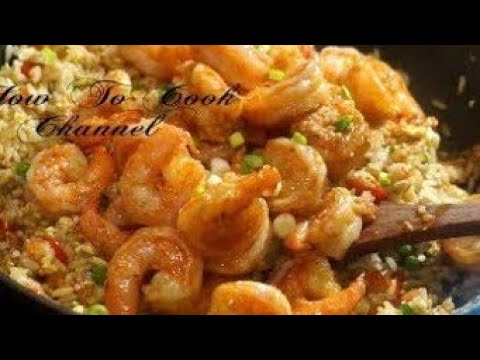 Garlic Shrimp Recipe - Quick & Easy Garlic Shrimp | Fried Rice