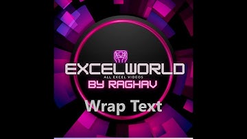 Wrap Text Sheet
