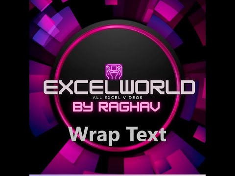 Wrap Text Sheet
